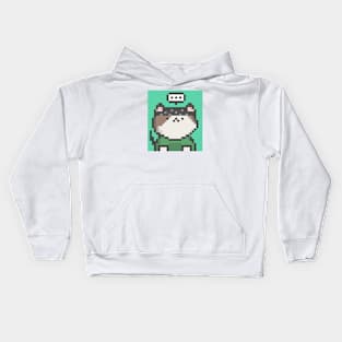 Pixel Cat 148 Kids Hoodie